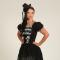 Punk/Goth Lace & Flower Dress