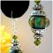 Boro Lampwork Swarovski Crystal Sterling Silver earrings~HSH*