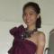 Trying out my sister's grad dress