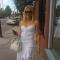 simple white dress