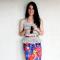 pattern mixing florals and stripes
