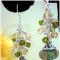 Lampwork Crystal Earrings