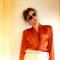 Flame Pleat Blouse - Gorgeous!