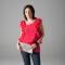 Hot Colour Block Trend - Coral ruffles