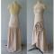 One Shoulder Big Rosette Mermaid Style