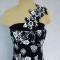 Black And White Cotton Dress
