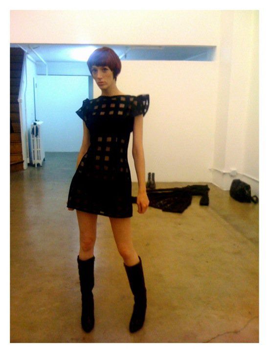Getting ready for LA Fashion Week kick off party