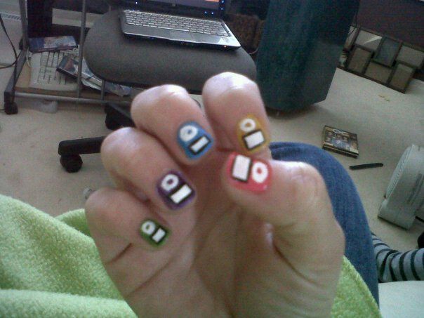 ipod nails <3 