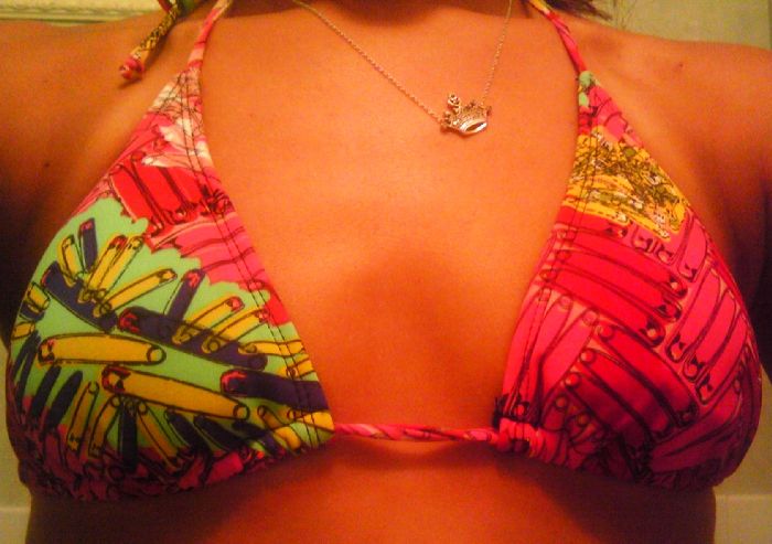 Zac Posen for Target Safety Pin Bikini Top