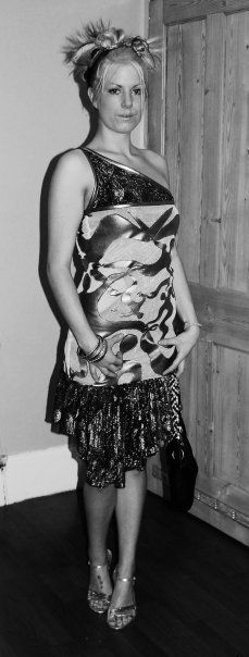 sopisticated evening gown hand made love it 