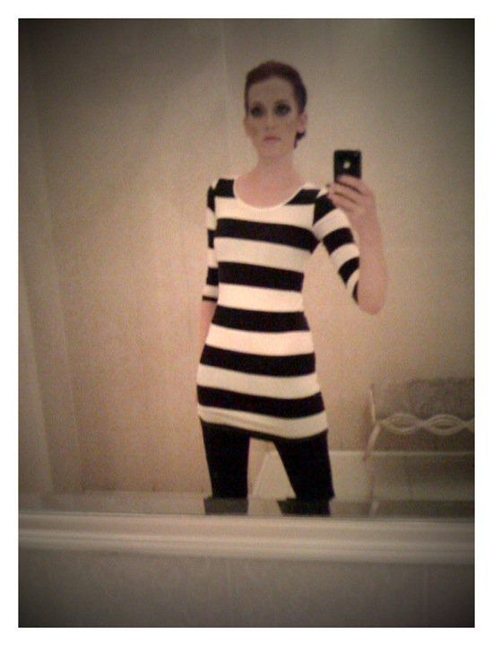 Getting ready for Mila's LA Fashion Week after party