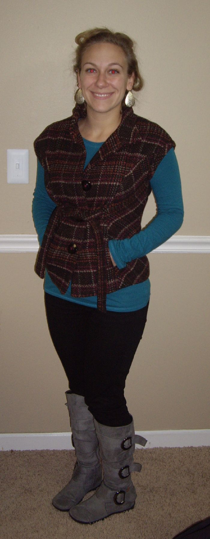 Vest and boots