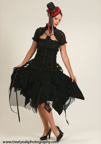 Gothic Top and Skirt