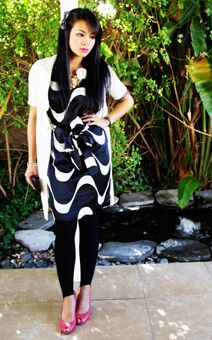 Margaux wears the rumi dress by Collective Clothing for bellamaven.com