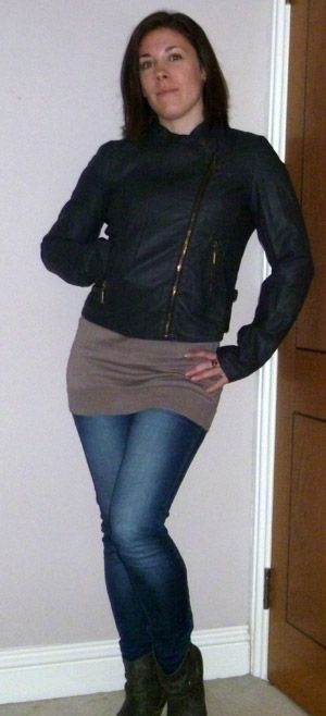 Romeo & Juliet Couture softest grey leather jacket