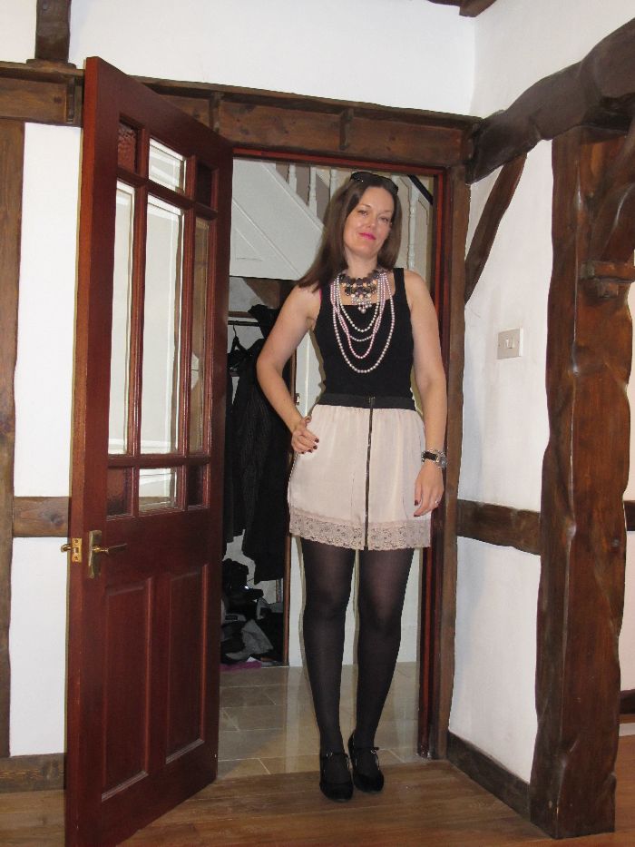 Lace and pearls