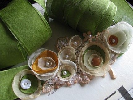 Garden Walk Ribbon Belt