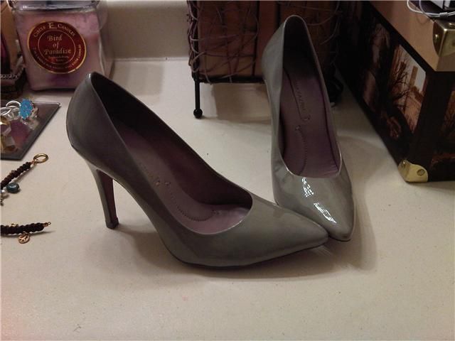 BCBG Max Azria Patent-Leather Heels
