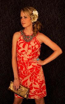 Katie wears the malaga dress, the wisdom ring in turquoise, traffic earrings, and nancy bracelet for bellamaven.com