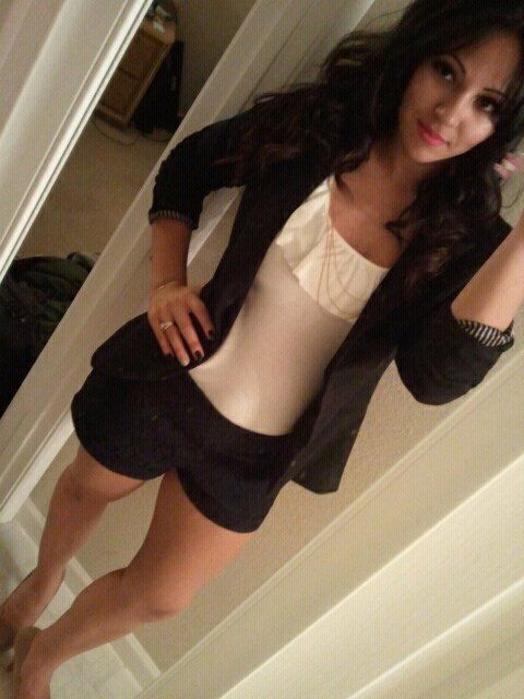 Shorts and blazer 