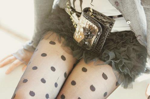 polka collant