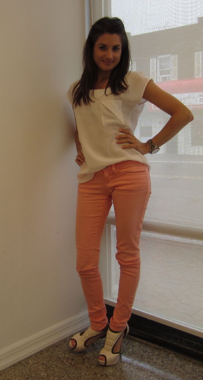 Pink Skinny Jeans 