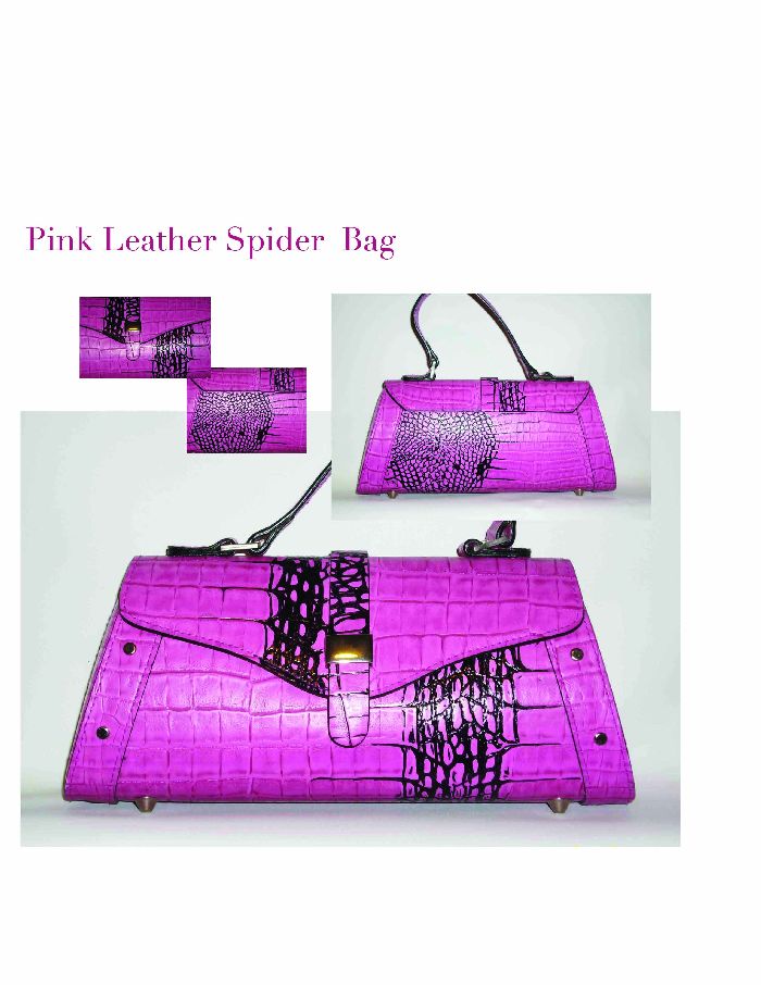Pink Spider Bag