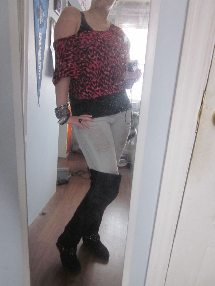pink leopard. 
